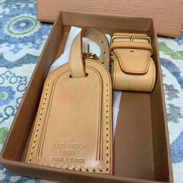 Louis Vuitton Bag Tag and Handle Belt Strap - image 1