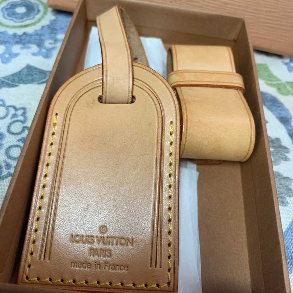 Louis Vuitton Bag Tag and Handle Belt Strap - image 5