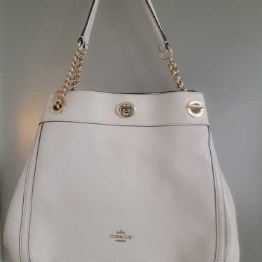 Coach Beige woman shoulder bag - image 1