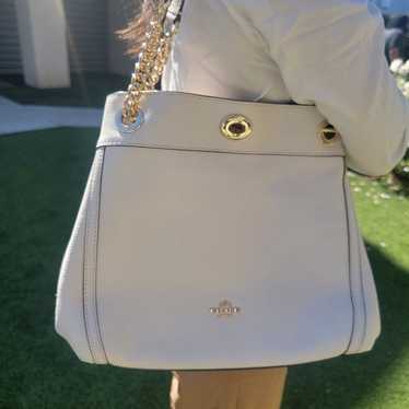 Coach Beige woman shoulder bag - image 1