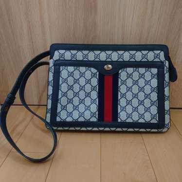 GUCCI Old Gucci Vintage Sherry Line GG Logo