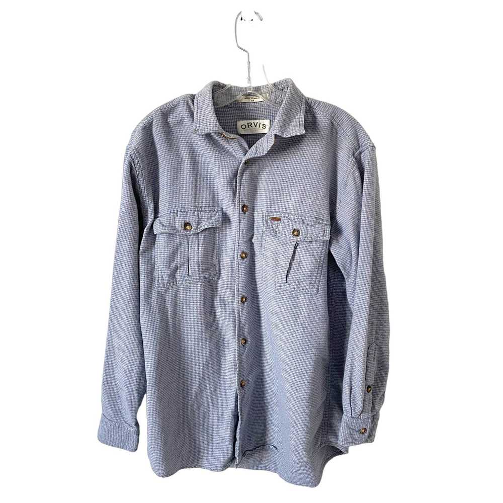 Orvis Orvis Flannel Button Down Long Sleeve Shirt… - image 1