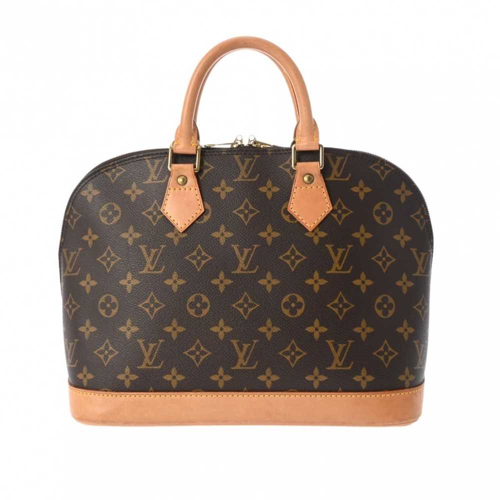 Louis Vuitton Alma Brown Canvas Handbag (Pre-Owne… - image 1