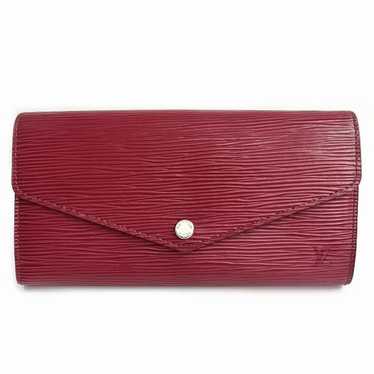 Louis Vuitton Red Leather Wallet (Pre-Owned) - image 1