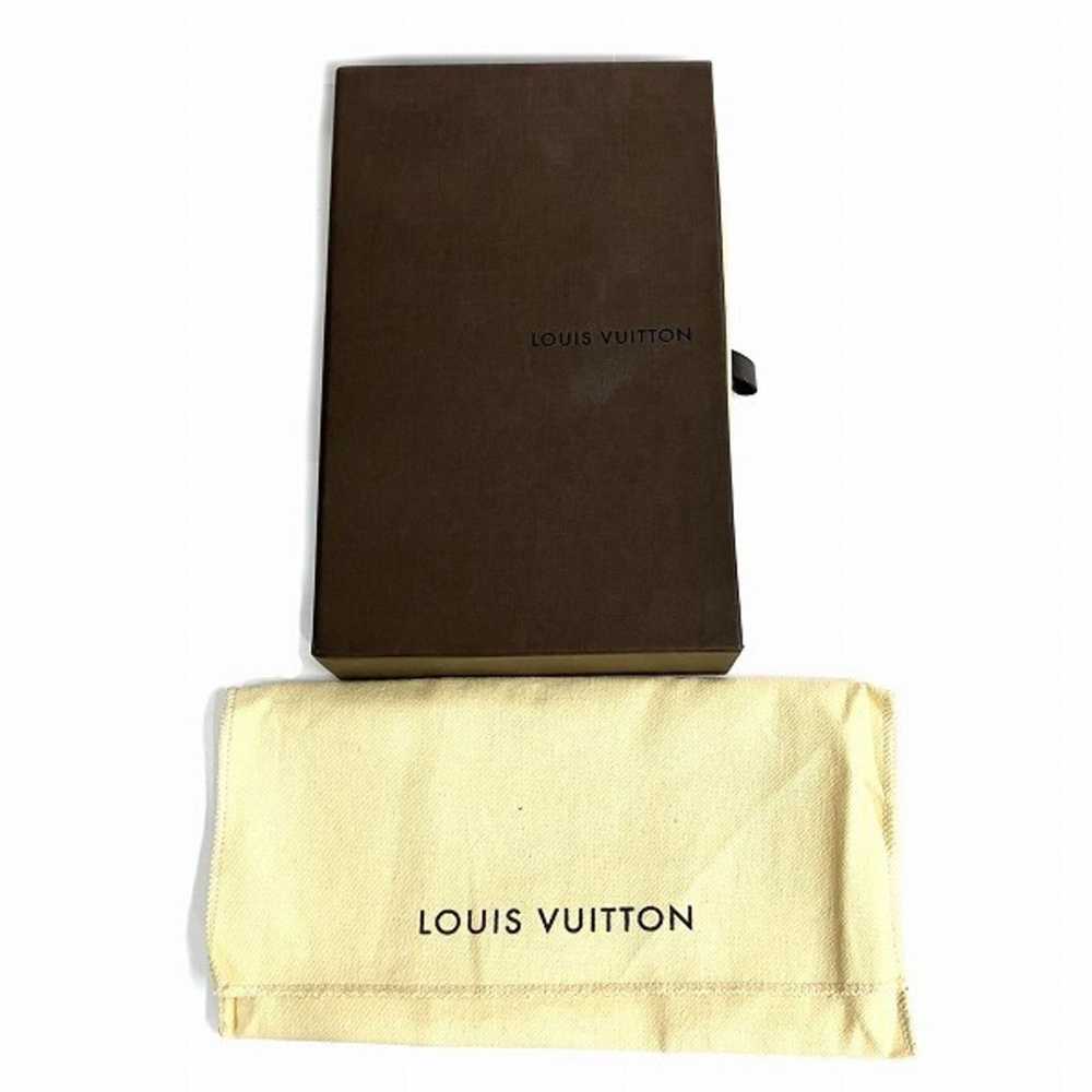 Louis Vuitton Red Leather Wallet (Pre-Owned) - image 6