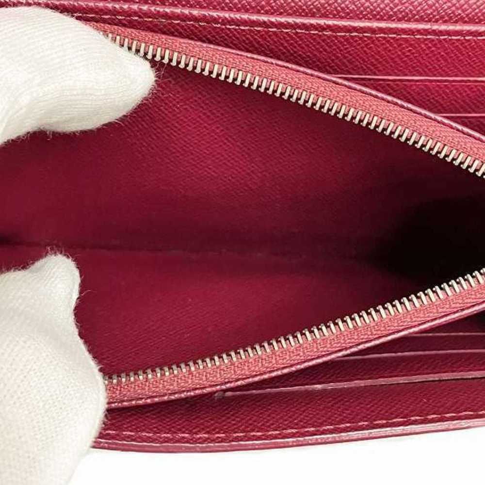 Louis Vuitton Red Leather Wallet (Pre-Owned) - image 8