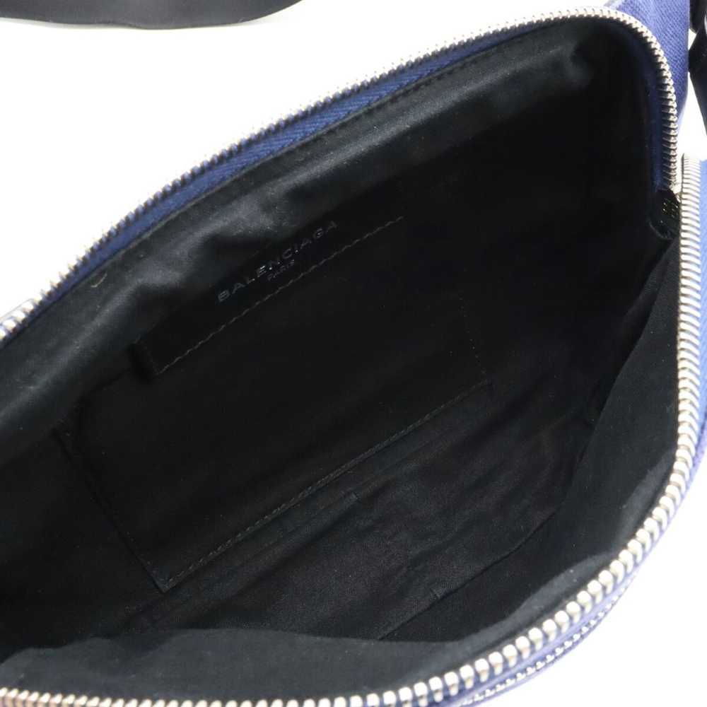 Balenciaga Black Canvas Shoulder Bag (Pre-Owned) - image 5