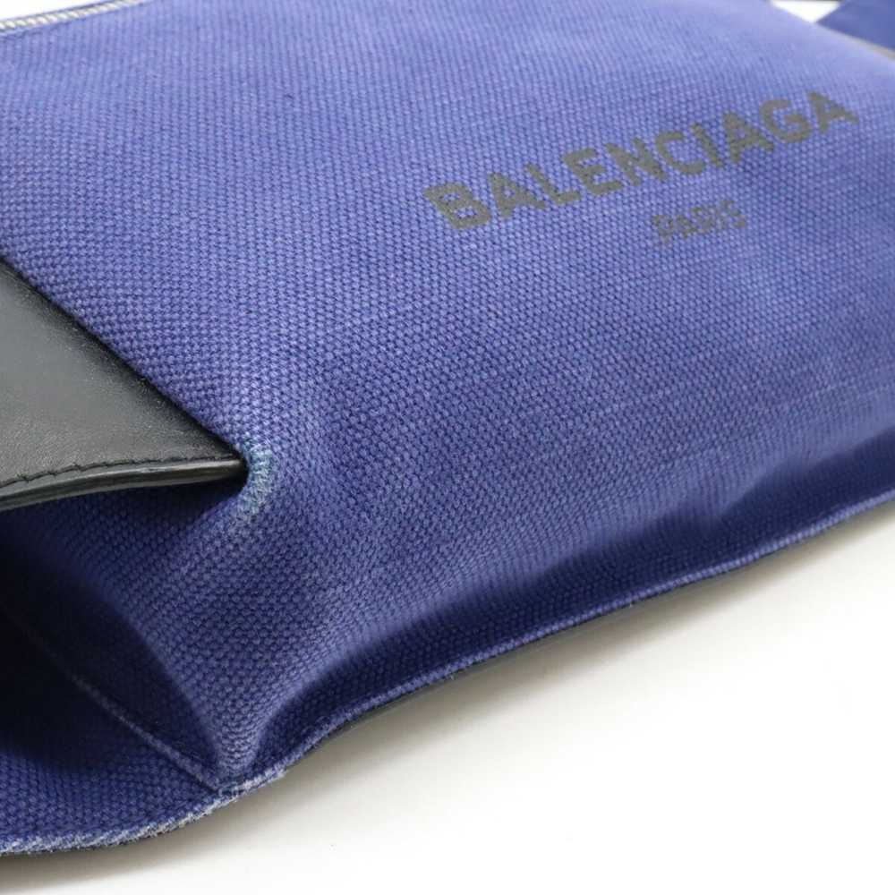 Balenciaga Black Canvas Shoulder Bag (Pre-Owned) - image 8