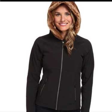 Marmot Womens Furlong Full Zip Nylon Soft Shell Jacket Faux