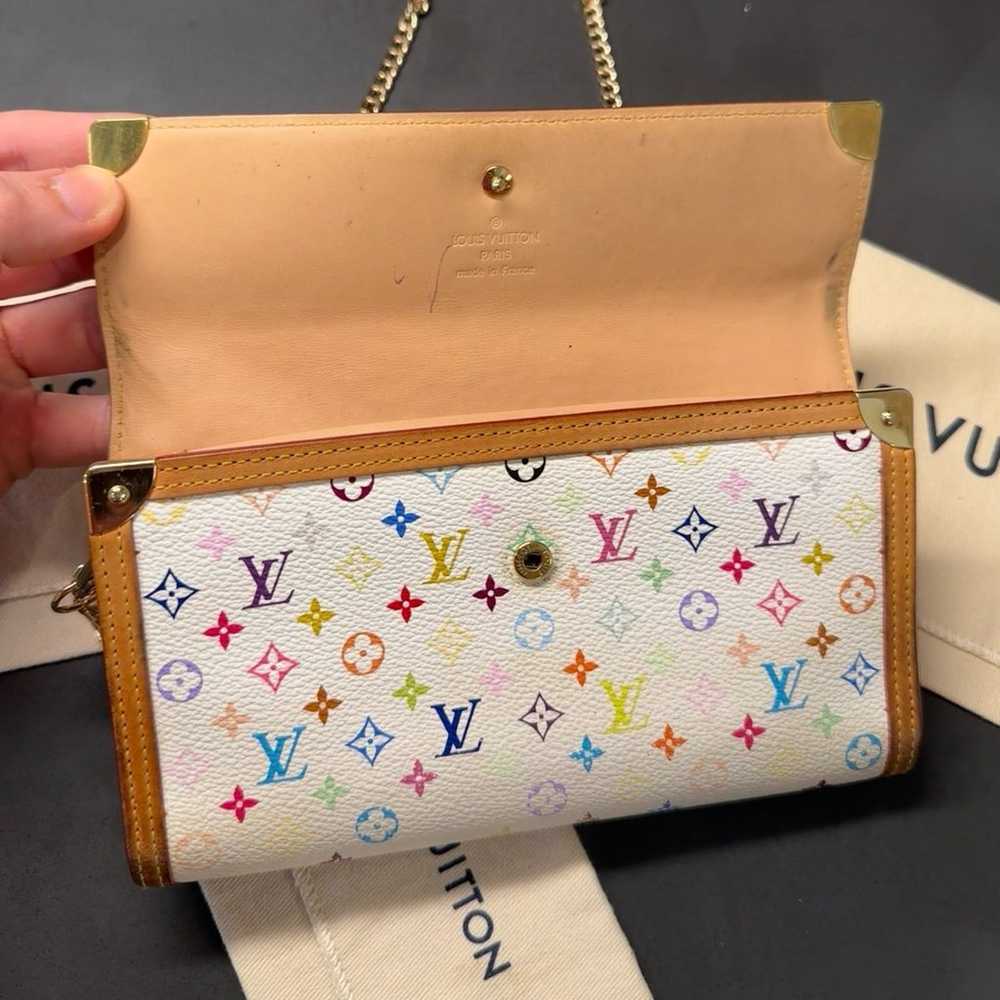 Louis Vuitton multicolor takishi murakami wallet … - image 10