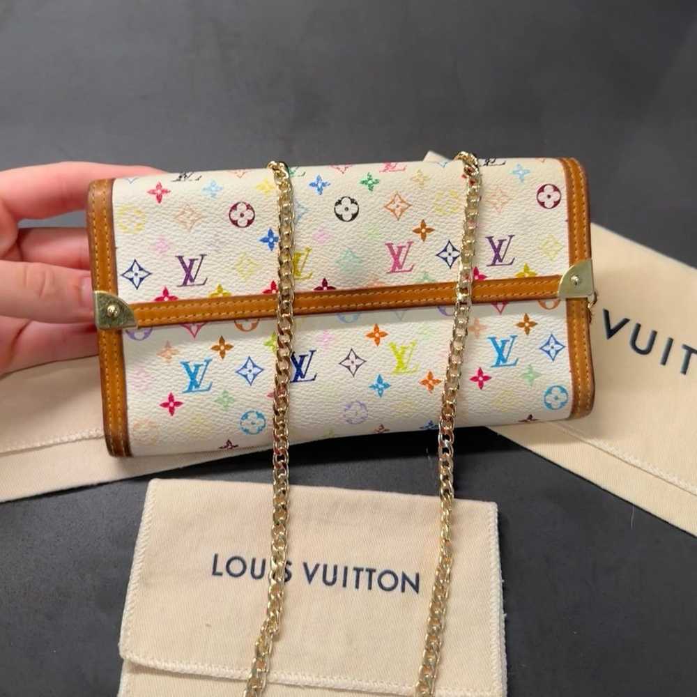 Louis Vuitton multicolor takishi murakami wallet … - image 1