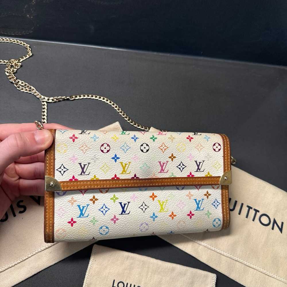 Louis Vuitton multicolor takishi murakami wallet … - image 2