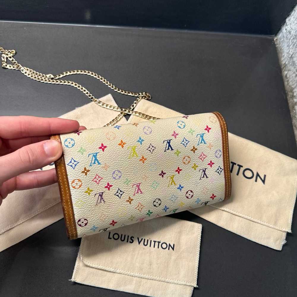 Louis Vuitton multicolor takishi murakami wallet … - image 3