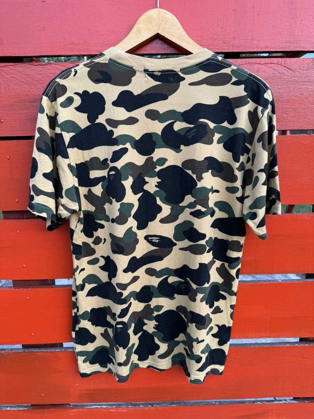 Bape × Japanese Brand × Vintage BAPE Camo spell o… - image 3