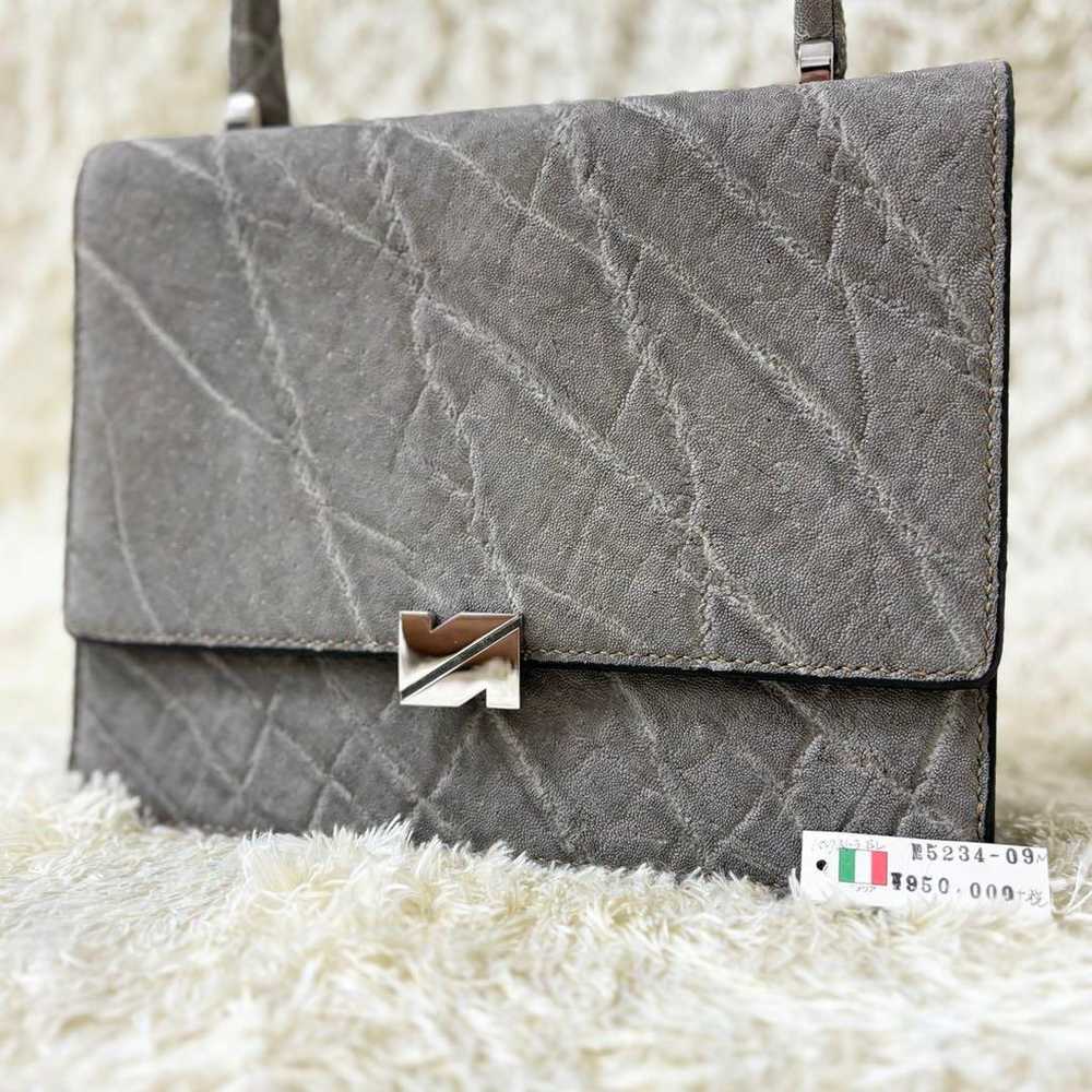 Valextra Elephant Leather Handbag Made in Italy. - image 1