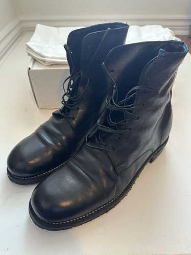 $540 blur designed by Blur distressed soft leather boots 37 selling