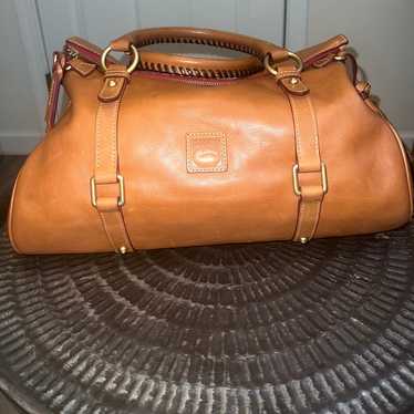 Large Caramel Brown Florentine Dooney And Bourke … - image 1