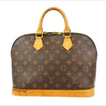 Auth Louis Vuitton Alma Satchel