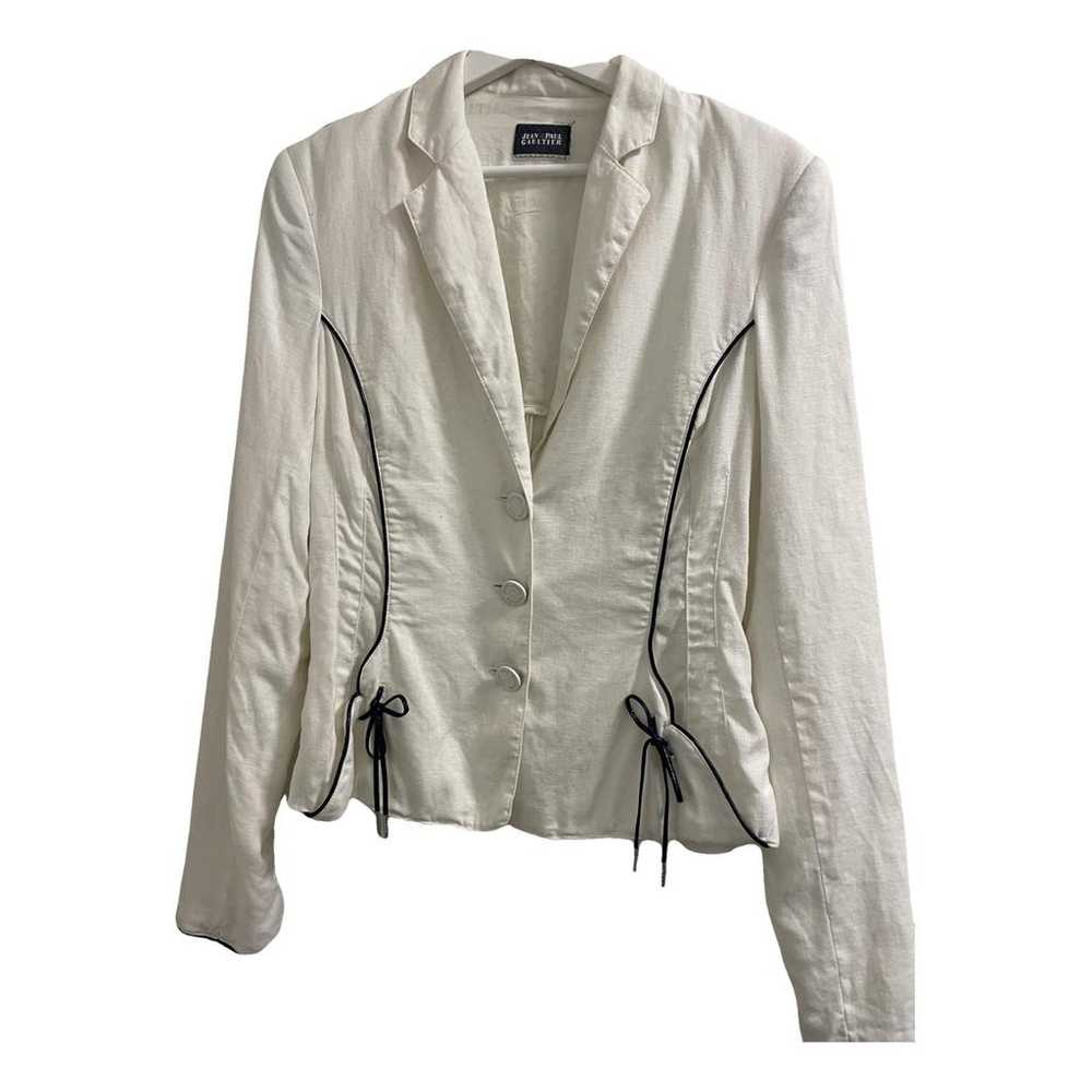 Jean Paul Gaultier Linen blazer - image 1