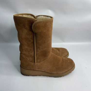 UGG Australia Amie Platform Women’s Size 7 Suede … - image 1