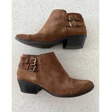 SAM EDELMAN Suede Ankle Boots SZ 7