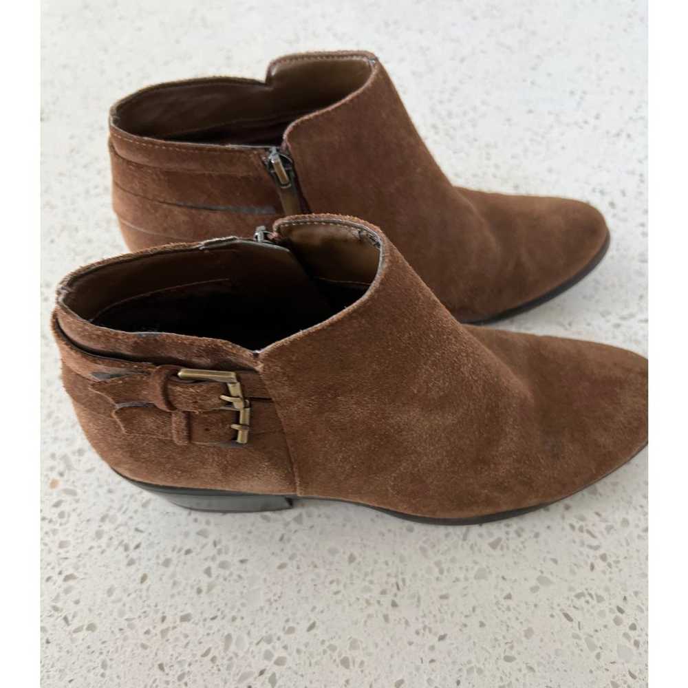 SAM EDELMAN Suede Ankle Boots SZ 7 - image 4