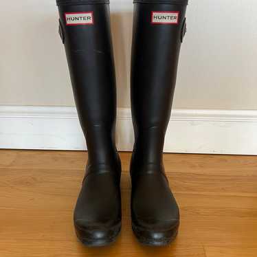 Hunter boots size 7