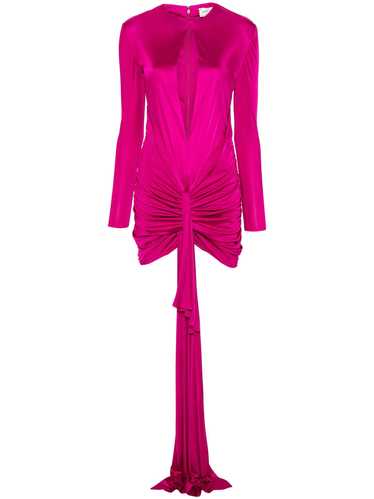 Saint Laurent Paris o1s1wg110924 Draped Dress in J