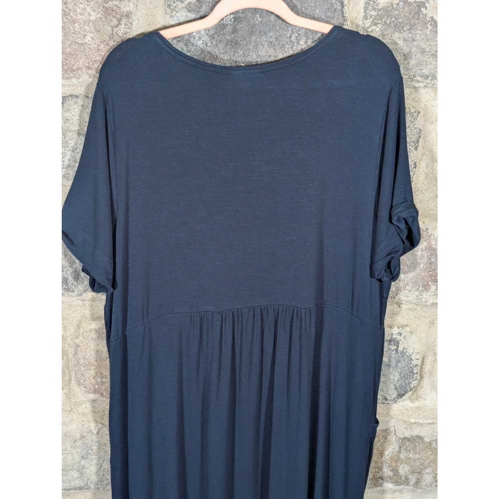 Other J. Jill Dress Blue Tee Shirt Jersey Knit Mi… - image 5