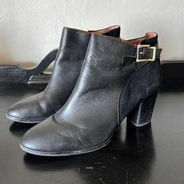 Louise et Cie • Lo-Vasca • Black Leather Booties