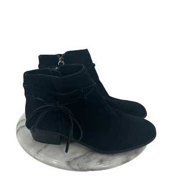 Splendid black suede ankle boots