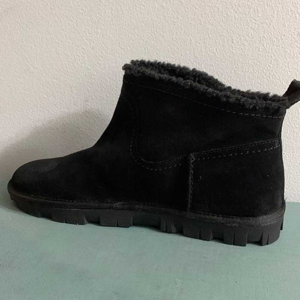 Lucky brand Dweller Booties size 9 slip on faux f… - image 2