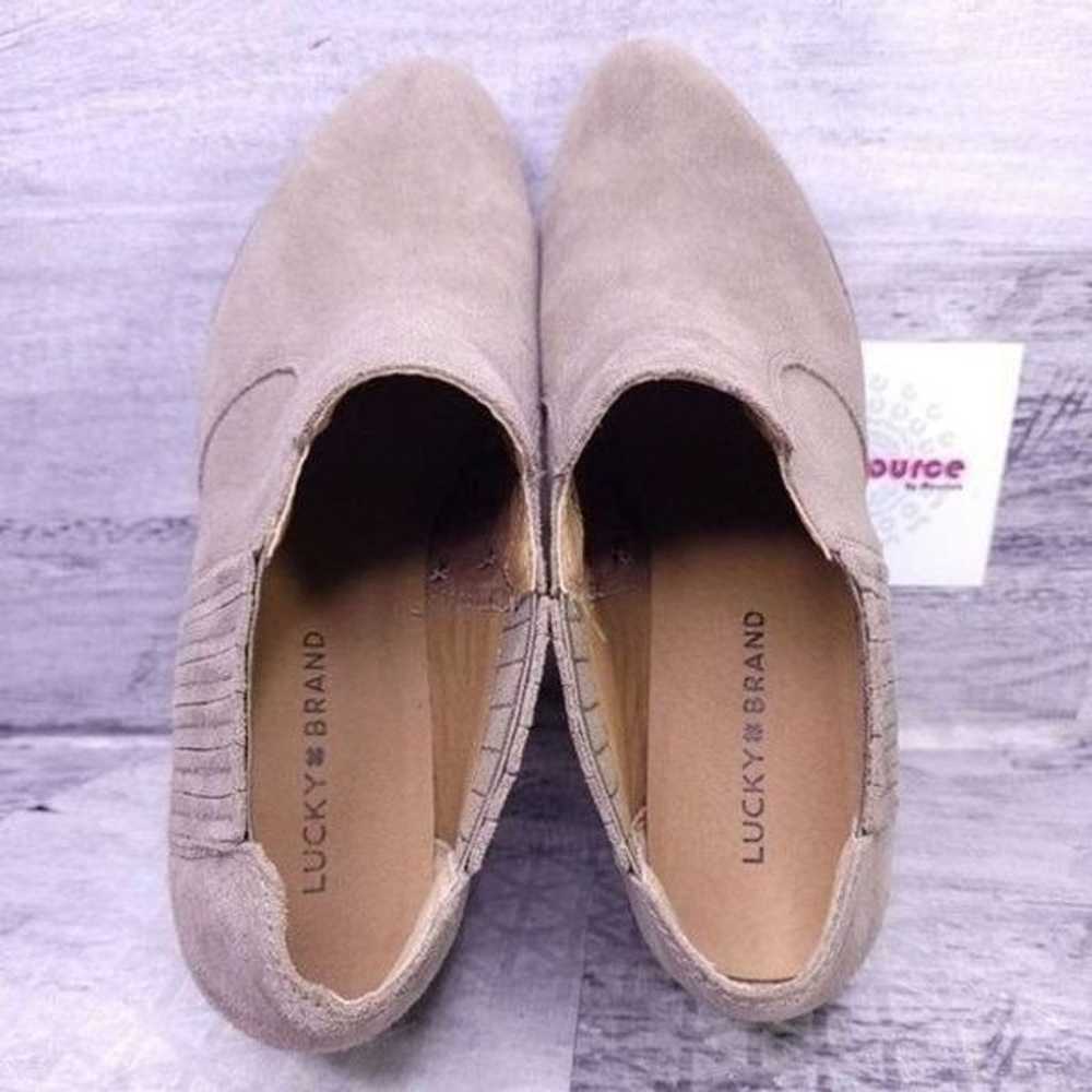 Lucky Brand Folley Suede Slip on Chelsea Ankle Bo… - image 6