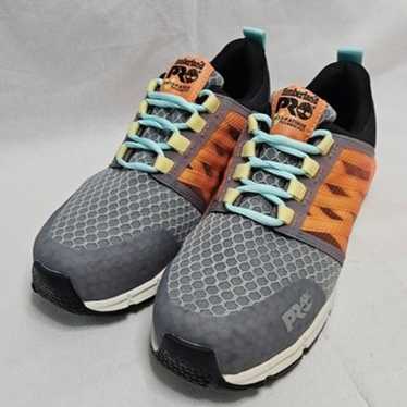 Timberland Pro Radius Gray Athletic Work Shoes Sn… - image 1