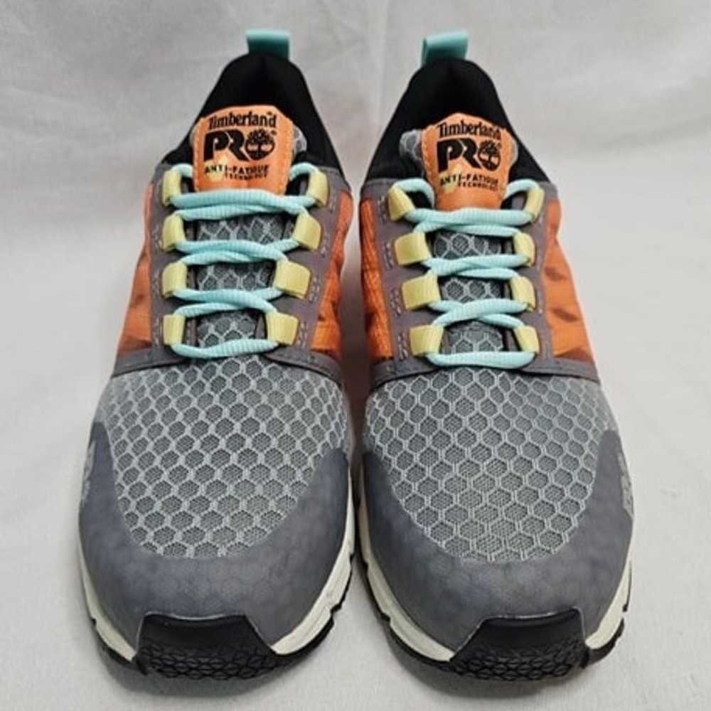 Timberland Pro Radius Gray Athletic Work Shoes Sn… - image 2