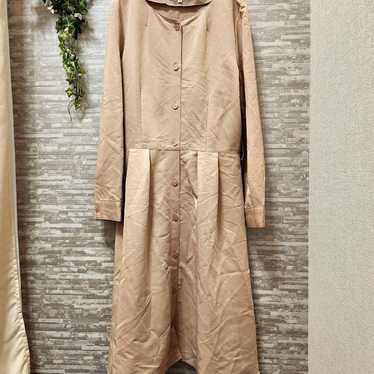 【Natural Beauty Basic】Band Collar Shirt Dress Cas… - image 1