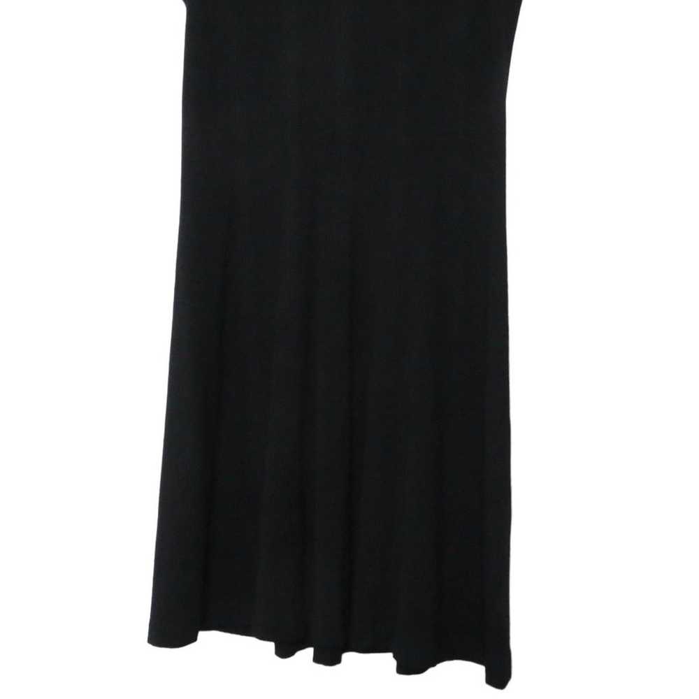 Theory Fit & Flare Knit Dress Stretch Tank Sleeve… - image 5