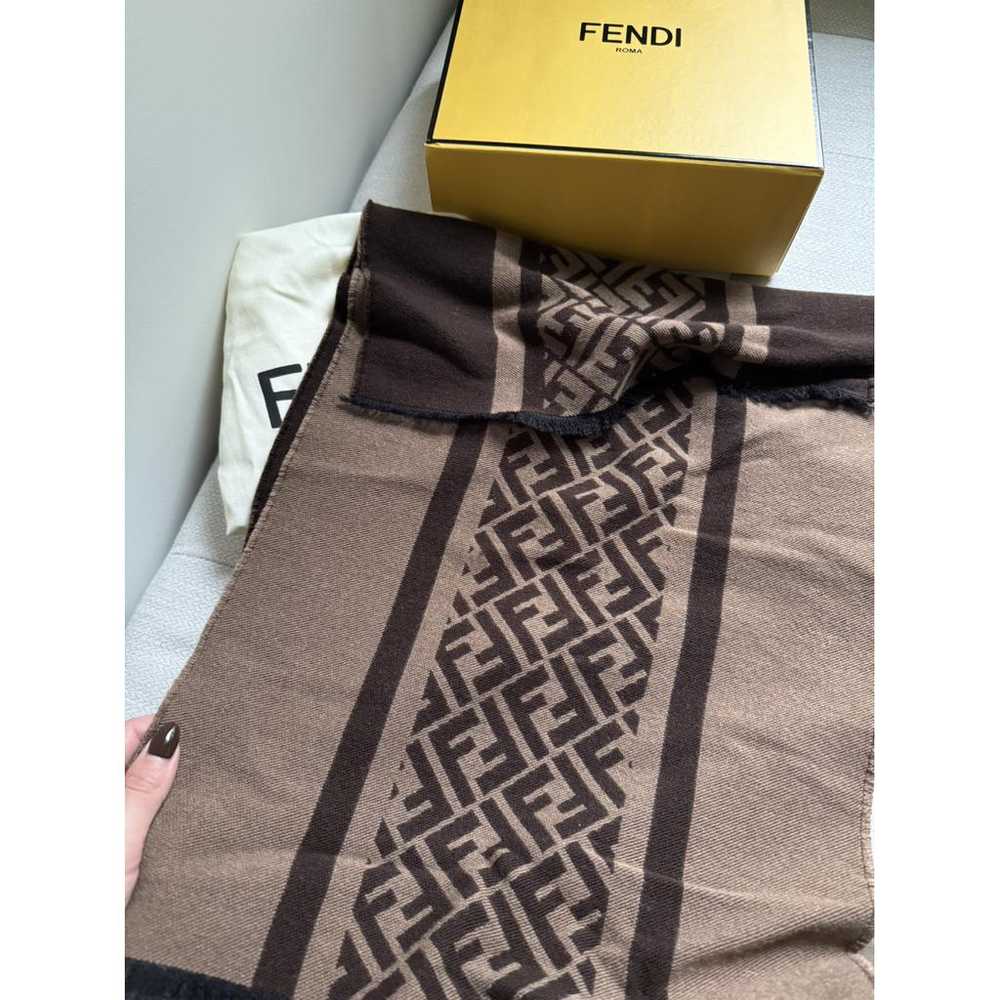 Fendi Wool scarf - image 6