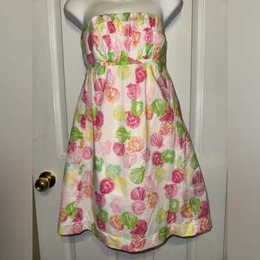 Vintage Lilly Pulitzer Size 4 Gweneth Dress Strapl