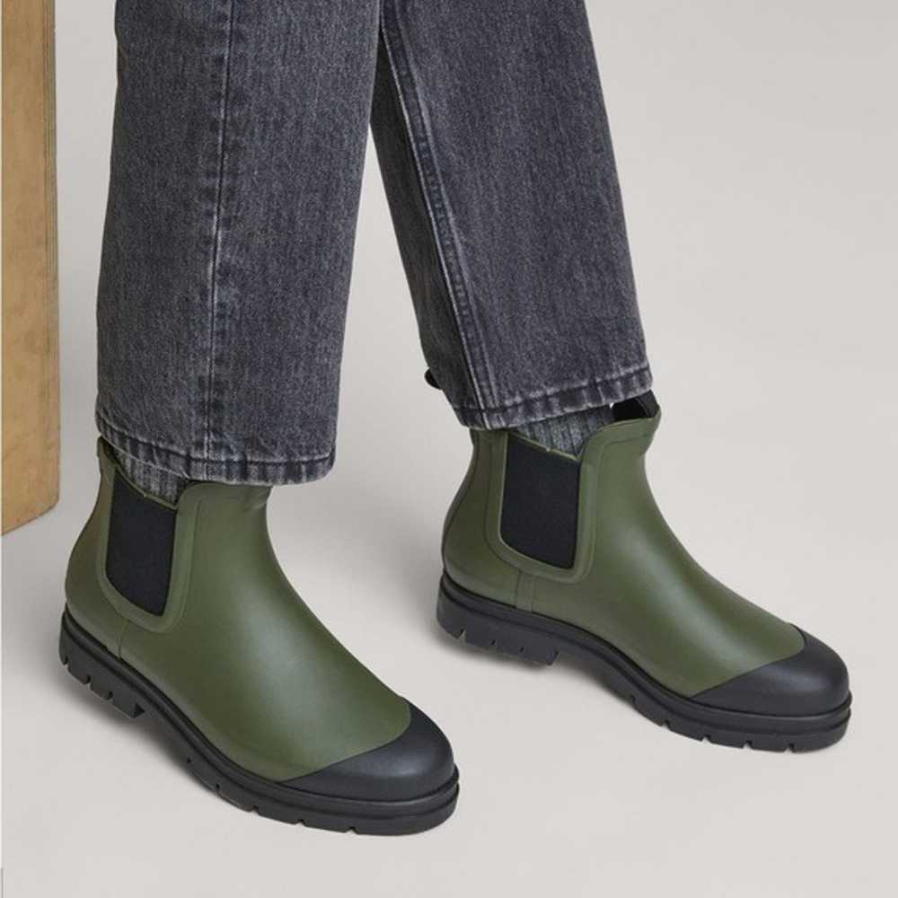 Everlane The Rain Boots Green Size 9 - image 1