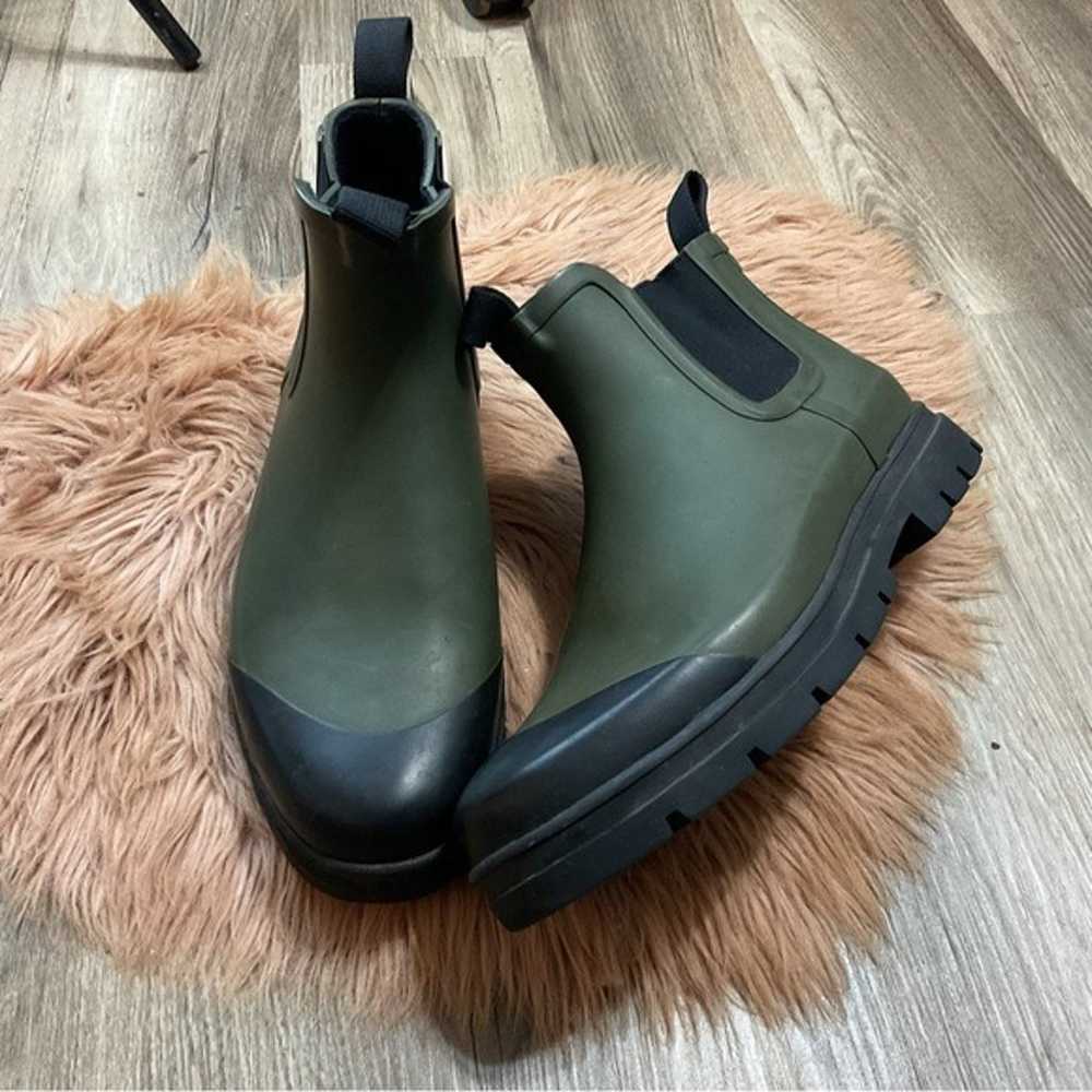 Everlane The Rain Boots Green Size 9 - image 3