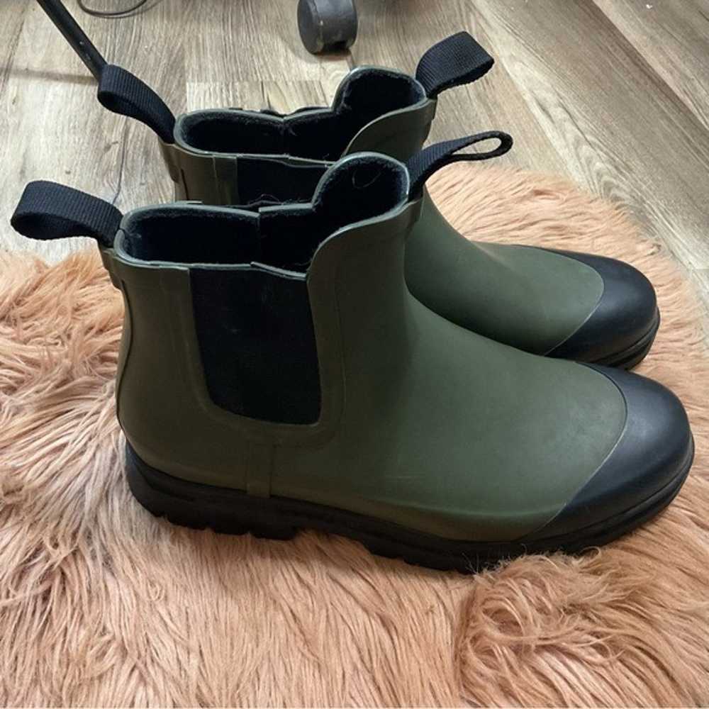 Everlane The Rain Boots Green Size 9 - image 9