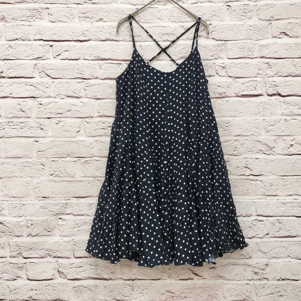 R2033 SNAIDEL [1] Cami One-piece Dot Navy × White - image 2