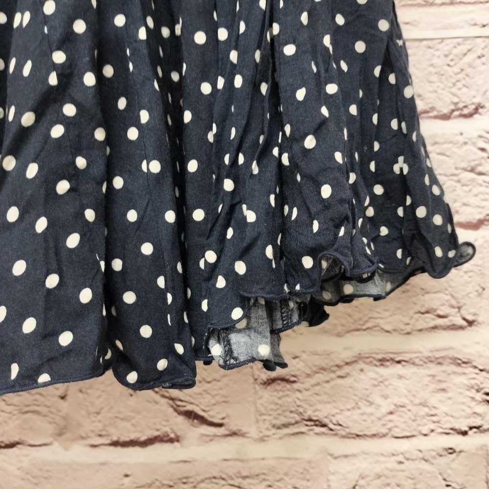 R2033 SNAIDEL [1] Cami One-piece Dot Navy × White - image 5