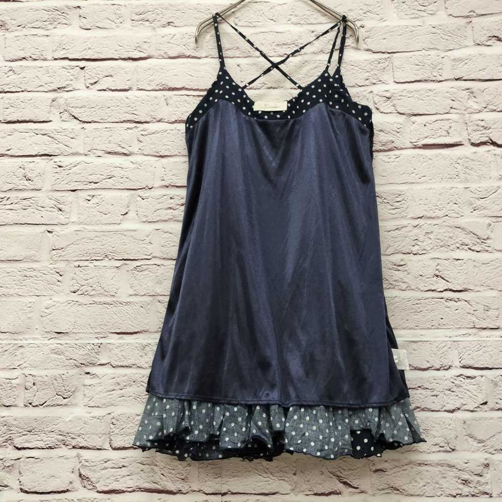 R2033 SNAIDEL [1] Cami One-piece Dot Navy × White - image 7