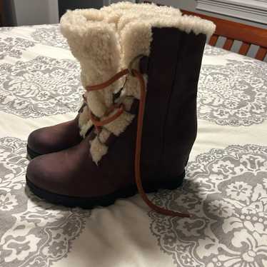 Sorel wedge booties - image 1