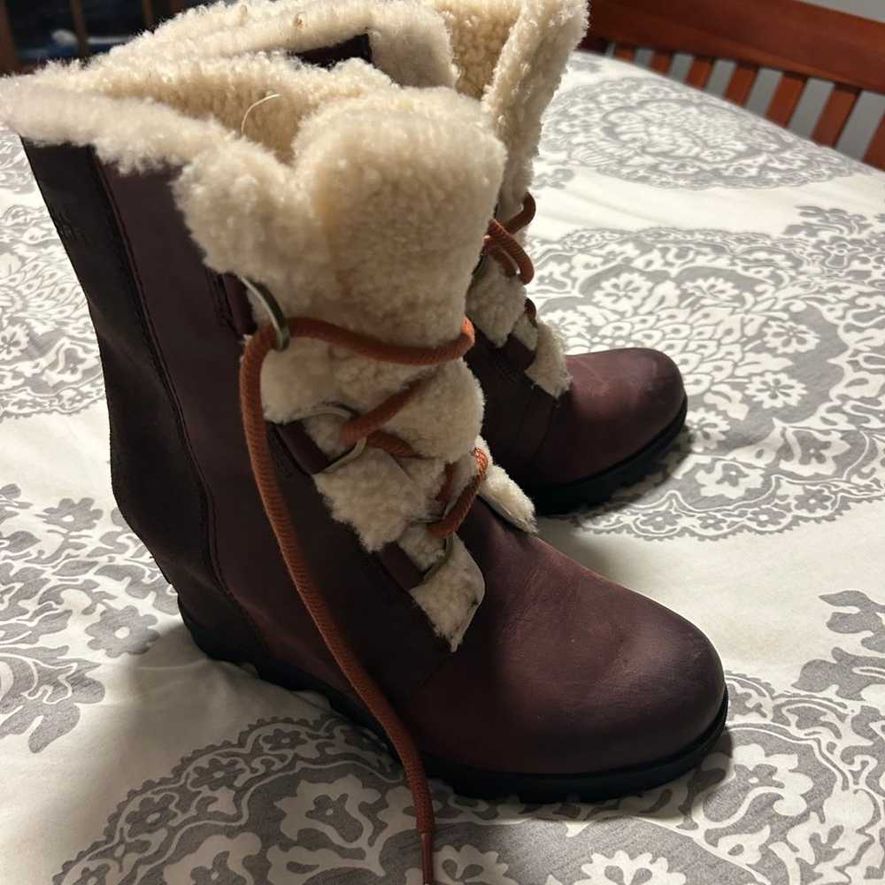 Sorel wedge booties - image 3