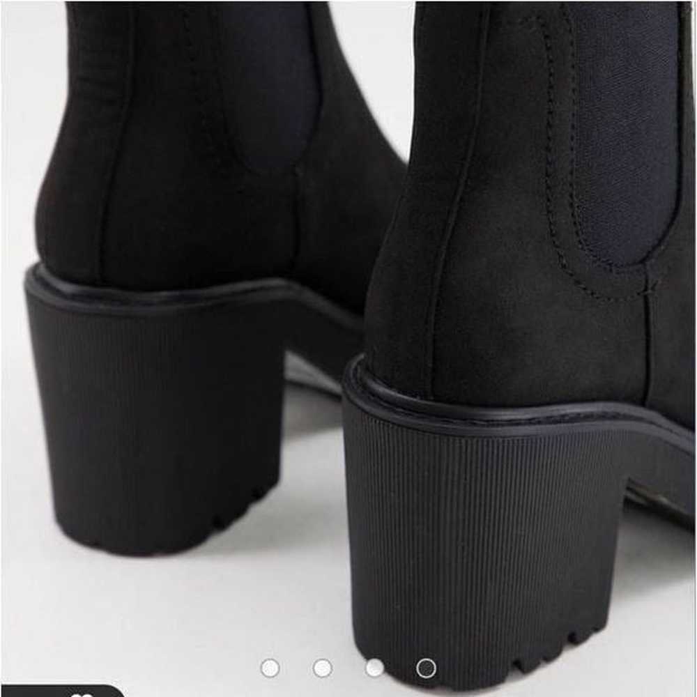 Topshop Blitz heeled ankle boot in black - image 7