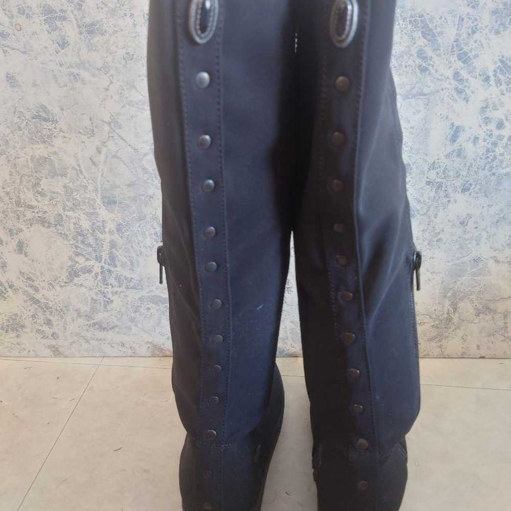 Lukolain long boots with side zipper - image 3