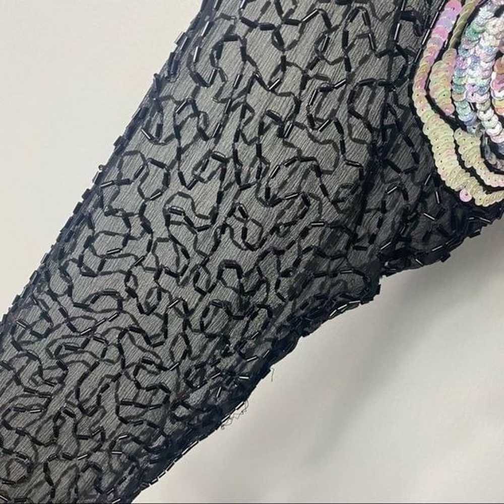 Life & Style Vintage Beaded Sequins Long Sleeve B… - image 11